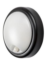 RABALUX 77028 Hitura exteriérové nástenné svietidlo LED 15W/1350lm 4000K IP54 čierna, biela, súmrakový a pohybový senzor