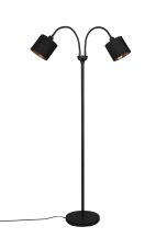 TRIO R46332079 TOMMY stojací lampa 2xE14 matná černá