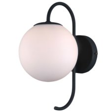 Italux WL-5500-1-BK nástenné svietidlo Gela 1x5W G9 čierna, biela