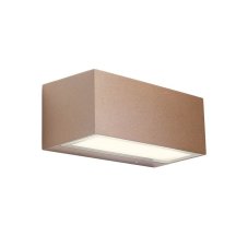 REDO 90563 LIMAS venkovní nástěnné svítidlo SMD LED 26W 2914/1678lm 3000K IP65 rezavě hnědá, efektní