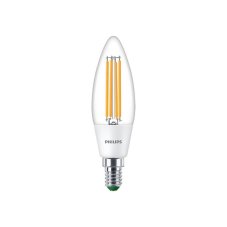 Philips 8719514435759 LED žiarovka E14 2,3W/40W 485lm 3000K B35 filament sviečka A-class
