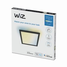 Philips Wiz Tunable white 8719514554870 Ceiling SQ stropní panel 600x600mm 36W/3400lm 2700-6500K černá