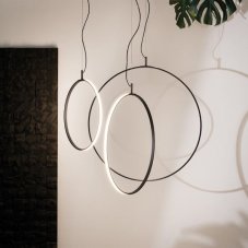 Ideal Lux 291376 CIRCUS závesné svietidlo LED 33W 3550/1720lm 3000K čierna