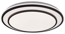 RABALUX 2130 Lupita stropné svietidlo LED D490mm 40W/2700lm 3000-6500K čierna, biela, stmievateľné, diaľkový ovládač