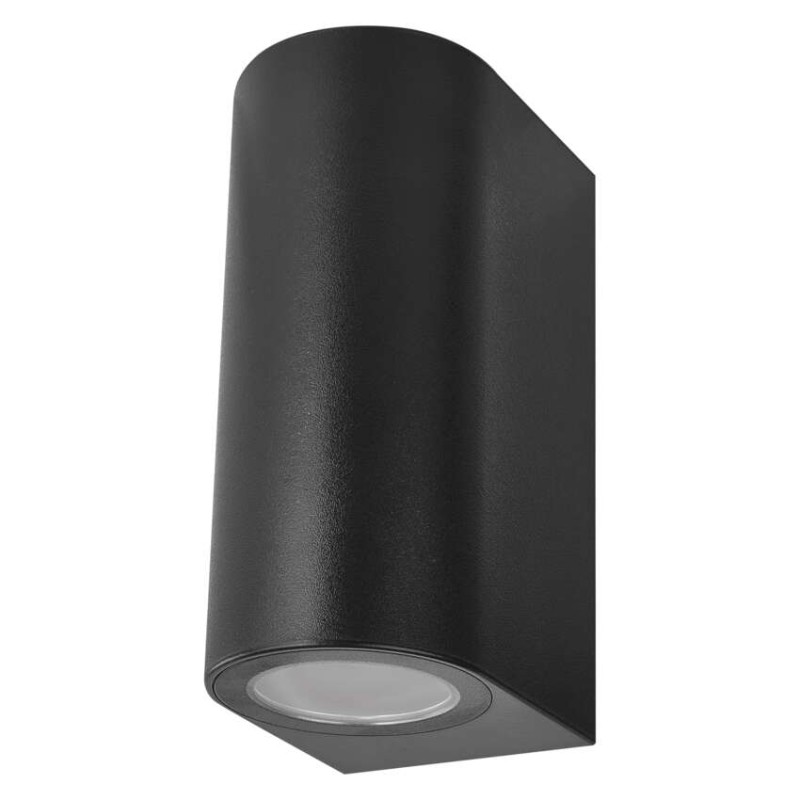 Emos ZGF020P OCULUS venkovní nástěnné svítidlo 2xGU10 88 × 67 × 153 mm  IP44 černá
