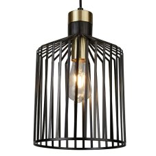 Searchlight 9413BK BIRD CAGE závěsné svítidlo E27 1x10W