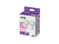 Philips Wiz Tunable white 8720169076709 LED žiarovka GU10 PAR16 4,7W/345lm 2700-6500K 2-set