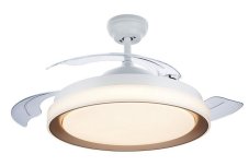Philips 8720169279124 Bliss stropné svietidlo s ventilátorom LED D510mm 35+28W/4500lm 2700+4000+5500K zlatá, diaľkové ovládanie