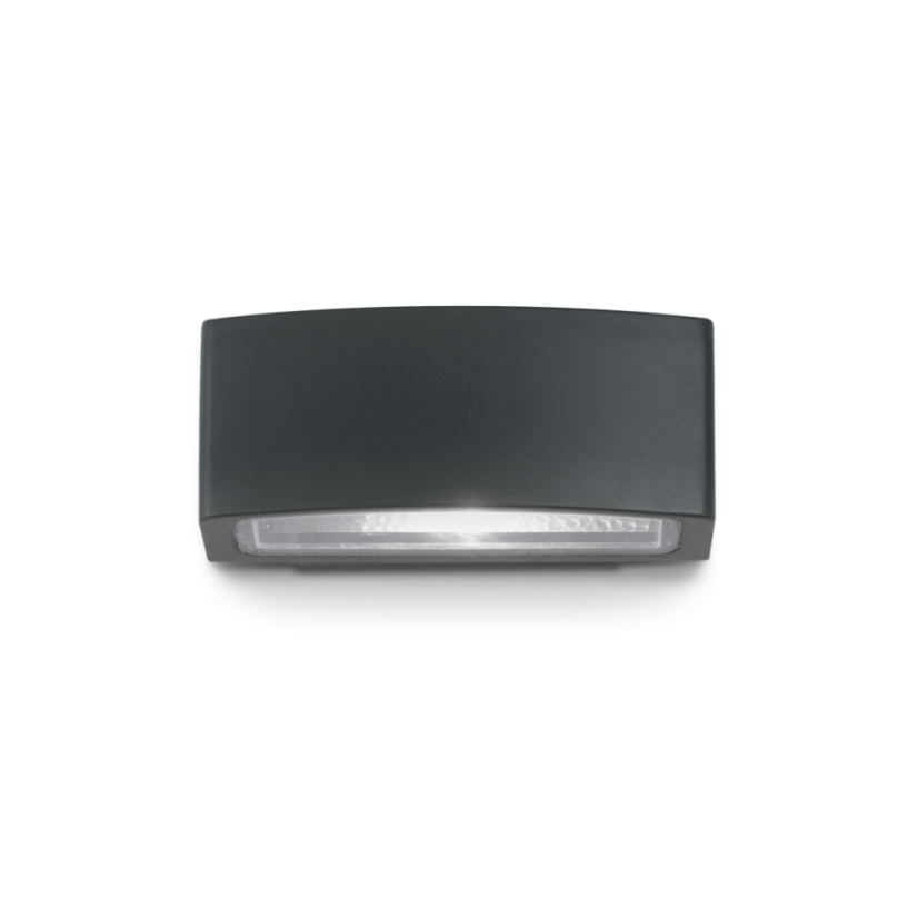 Exteriérové ​​nástěnné svítidlo Ideal lux 061597 ANDROMEDA AP1 NERO 1xE27 60W IP55 IP55