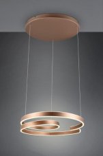 TRIO 344110165 MARNIE závěsné svítidlo D650mm SMD LED D650mm 68W/8000lm 3000K kávová, switchdimmer