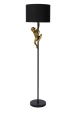 LUCIDE 10702/81/30 EXTRAVAGANZA CHIMP Stojíci lampa E27 1x60W černá, zlatá