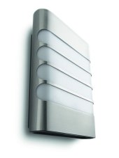 Philips 17273/47/16 myGarden Raccoon nástenné svietidlo inox 1x3W SELV