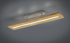 TRIO 623710130 Brad LED stropní svítidlo 27W / 3000lm 3000K přírodní dřevo, switchdimmer