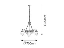 Rabalux 8633 luster Annabella