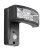 RABALUX 77019 Valpovo solárne svietidlo reflektor LED 2,4W/250lm 4000K IP44 čierna, priehľadná, súmrakový a pohybový senzor