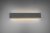 TRIO 225174742 Concha Nástenné svietidlo 470mm LED 2X9W/2x900lm 3000K Antracit, biela, Switchdimmer