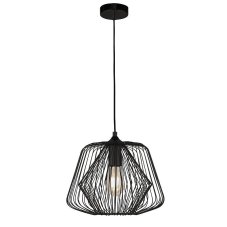 Searchlight 0211BK Bell Cage závesné svietidlo E27 1 x 60W