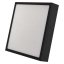 Emos ZM6343 LED NEXXO stropní/nástěnné přisazené klasické svítidlo čtverec 225 × 225 × 42 mm 21W 1900lm 3000/3500/4000K černá