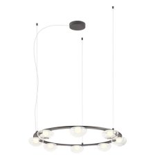 REDO 01-3250 SINCLAIR závesné svietidlo D890mm LED 49,6W/4093lm 3000K IP21 čierna, TRIAC
