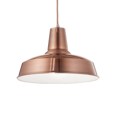 Závesné svietidlo Ideal lux 093697 MOBY SP1 RAME 1xE27 60W meď