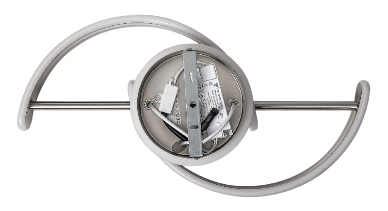 RABALUX 71052 Jarnelle stropné svietidlo LED 30W/2150lm 3000K saténová chrómová, biela