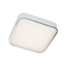 Redo 01-1354 SCREEN IP PL LED interiérové stropné svietidlo chránené proti vlhkosti 24W IP44 chróm/sklo 1680lm