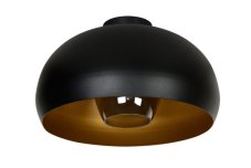 LUCIDE 30186/38/30 SHARAN stropné svietidlo D380mm 1xE27 čierna, dymová