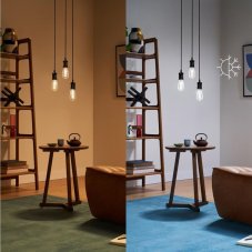 Philips Wiz Colors 8720169072213 LED žiarovka E27 ST64 6,3W/470lm 2200-6500K+RGB číra