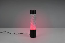 TRIO Reality R50871032 GLITTER dekoratívna stolná lampička SMD LED V340mm 0,9W RGB čierna matná