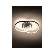 REDO 01-2680 ESPIRAL stropné svietidlo LED 33W/2440lm 3000K čierna, switchdimmer