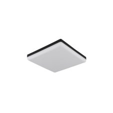 GLOBO 12388-24 MATTHEW stropné svietidlo LED 300x300mm 18W/1000lm 4000K čierna matná, biela