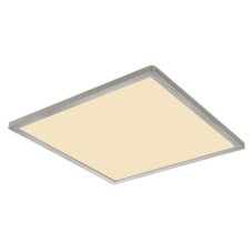 GLOBO 41563-24N SAPANA stropní svítidlo LED 24W/2300lm 3000K IP44 matný nikl, bílá