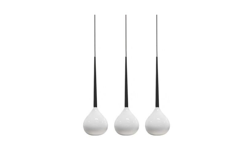 AZzardo AZ1065 DECOline AGA 3 WHITE stropní závěsné svítidlo 3xE14 40W IP20 bílá