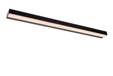LUCIDE 04210/13/30 ALEXA nástenné svietidlo nad zrkadlo š900mm LED 13W/1400lm 3000K IP44 čierna, opálová
