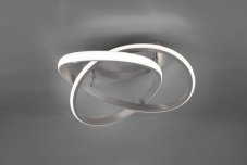 TRIO R62051107 Course LED stropné svietidlo 18W/2400lm 3000K matný nikel, switchdimmer