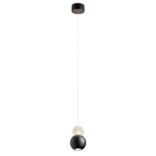 REDO 01-2694 AOBA závěsné svítidlo D100mm LED 8W/518lm 3000K černá