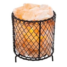 GLOBO 28304 STONE soľná lampa V170mm 1xE14 matná čierna