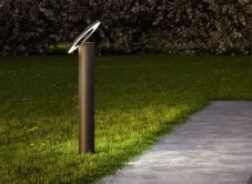 REDO 90455 FREE venkovní stojanové svítidlo/sloupek V650mm SMD LED 10W 1309/803lm 3000K IP54 antracit