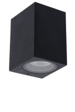 LUCIDE 69800/01/30 ZARO exteriérové nástenné svietidlo GU10 1x35W IP44 čierna