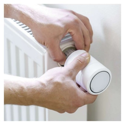 Emos P5630S GoSmart Digitální termostatická hlavice, bílá, ZigBee
