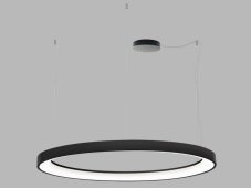 LED2 3273353DT BELLA SLIM závesné svietidlo LED D980mm 80W/5600lm 3000-4000K TRIAC čierna