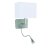 Searchlight 6519SS ADJUSTABLE WALL nástenné svietidlo 1xE27+LED