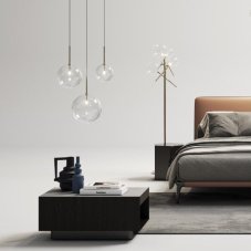 Ideal Lux 277394 EQUINOXE závesné svietidlo 1xG4 D250mm mosadzná
