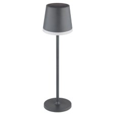 GLOBO 36637A SOLAR solárne svietidlo lampička V410mm LED 0,06W/50lm 3000K IP44 čierna, antracit, vrátane batérie CR18650 1200mAh