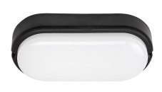 RABALUX 7409 Hort exteriérové stropní/nástěnné svítidlo LED 15W/1300lm 4000K IP54 černá, bílá