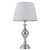 Italux TB-7730-1 stolní svítidlo Etien D300mm 1x60W E27 chrom, bílá
