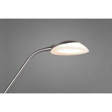 TRIO R40073507 ORSON stojacia lampa LED 30W/2400lm, 5W/400lm 3000K, matný nikel, alabaster, stmievateľné