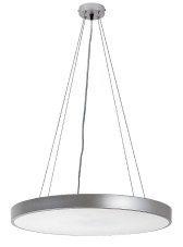 RABALUX 71042 Tesia závesné svietidlo LED D600mm 60W/3500lm 3000-6000K strieborná, biela, diaľkový ovládač