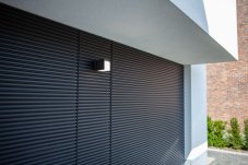 LUTEC 5193803012 CUBA exteriérové nástenné svietidlo LED 12,2W 500lm 3000K IP54 matná čierna, otočná hlavica 350°