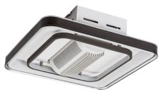 RABALUX 71341 Aireon stropné svietidlo s ventilátorom 480x480mm LED 50W/2200lm 3000+4000+6000K čierna, stmievateľné, diaľkový ovládač